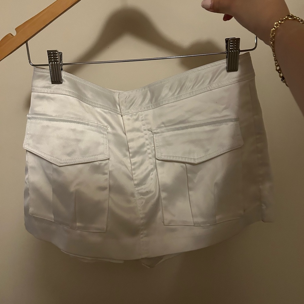 Silk skort
